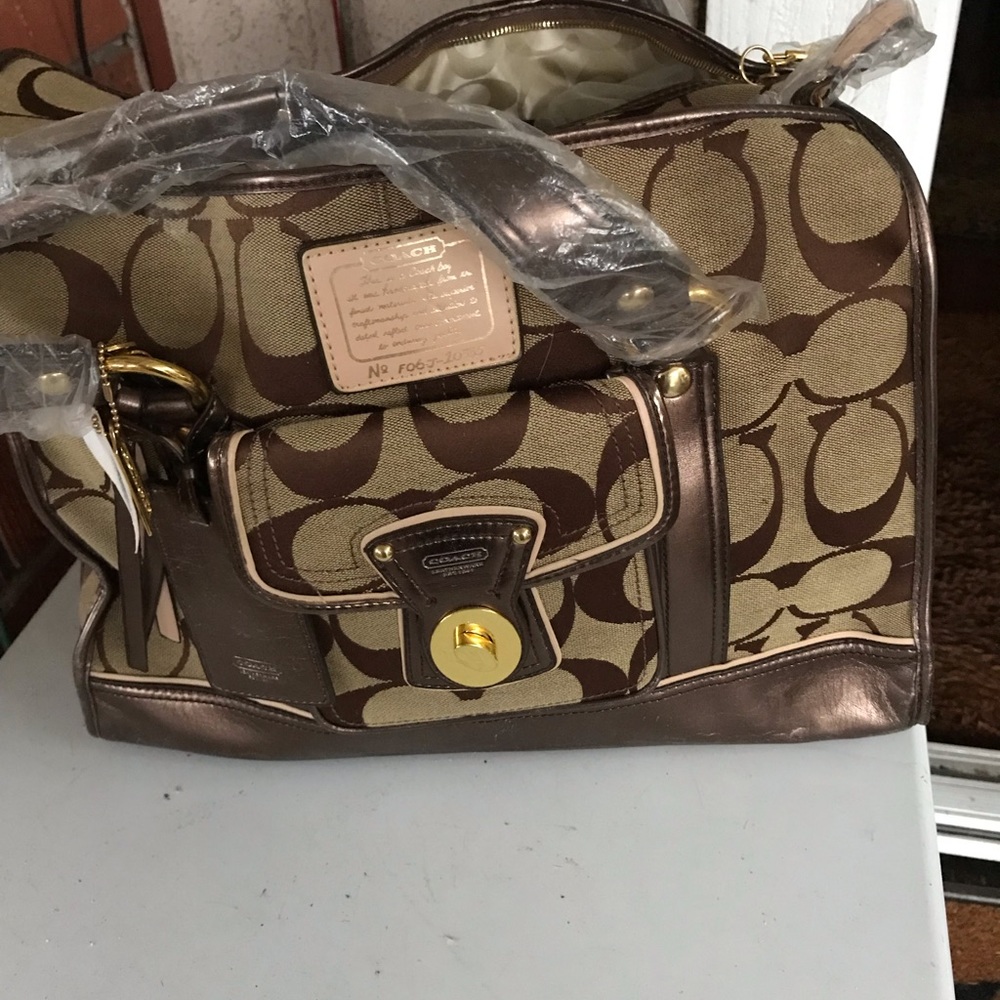 Coach Doggy Carrier, New, still wrapped